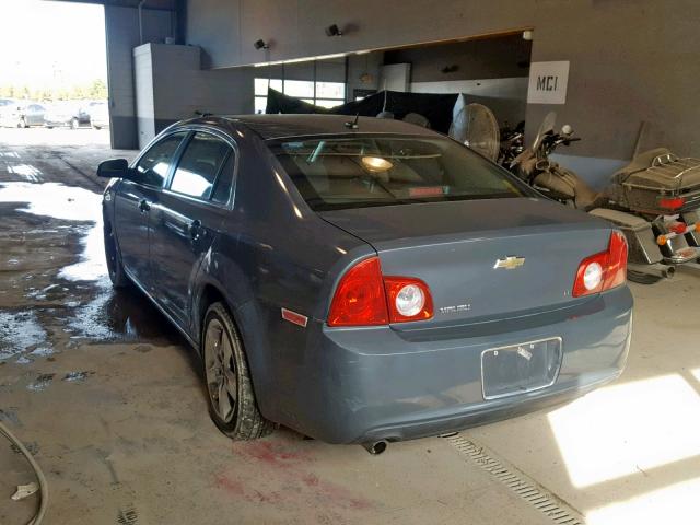 1G1ZH57BX94210589 - 2009 CHEVROLET MALIBU 1LT 灰色 照片 3