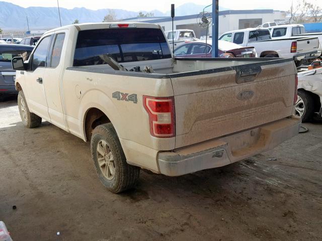 1FTEX1EBXJKE49631 - 2018 FORD F150 SUPER WHITE photo 3