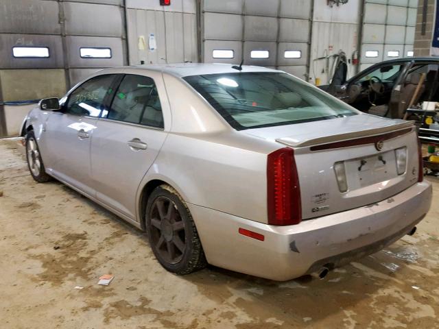 1G6DC67A060100976 - 2006 CADILLAC STS SILVER photo 3