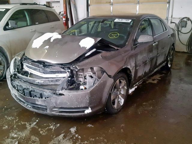 1G1ZC5EUXCF283282 - 2012 CHEVROLET MALIBU 1LT 米色 照片 2