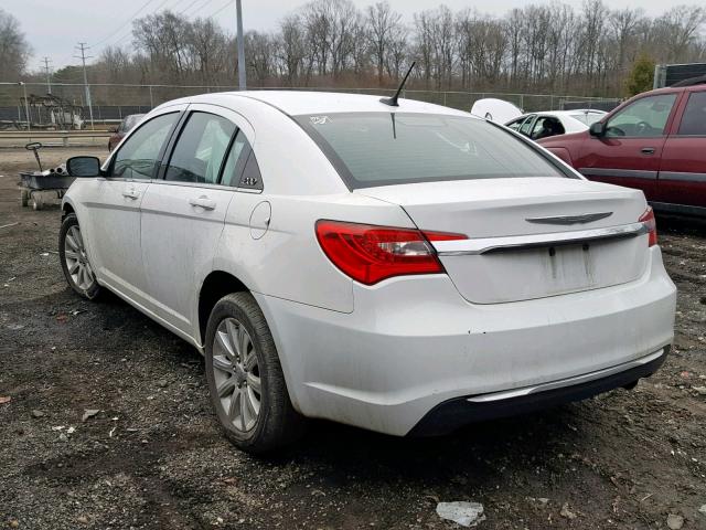 1C3CCBBB6CN134960 - 2012 CHRYSLER 200 TOURIN WHITE photo 3