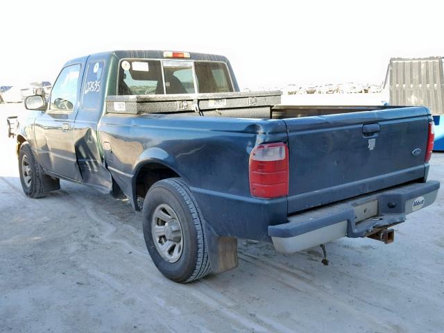 1FTYR14U93PA61175 - 2003 FORD RANGER SUP GREEN photo 3