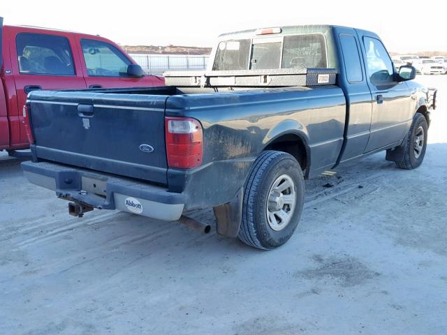 1FTYR14U93PA61175 - 2003 FORD RANGER SUP GREEN photo 4