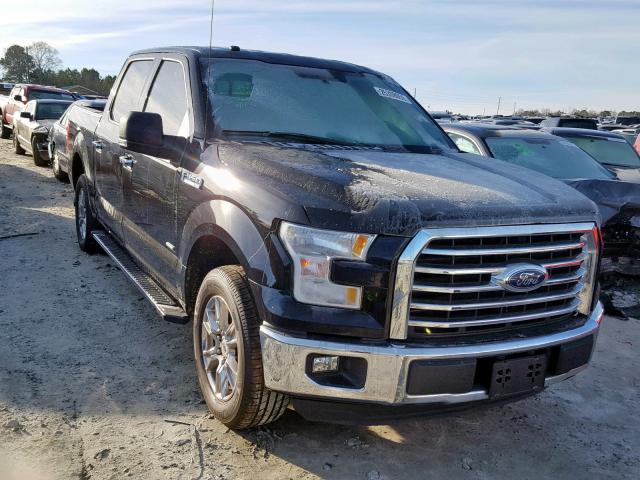 1FTEW1CP7GKF75360 - 2016 FORD F150 SUPER BLACK photo 1