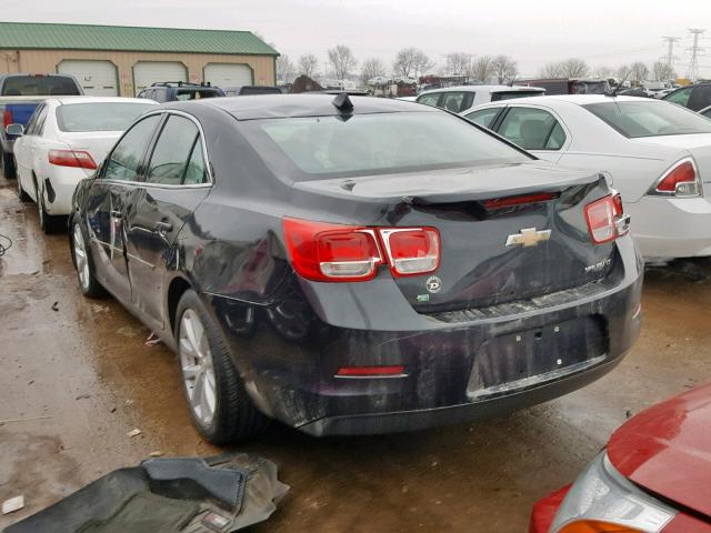 1G11E5SL0EF215076 - 2014 CHEVROLET MALIBU 2LT BLACK photo 3