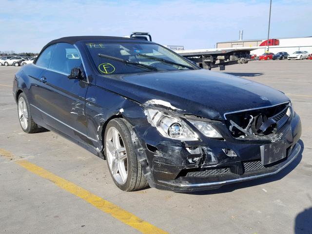 WDDKK5GF4BF081018 - 2011 MERCEDES-BENZ E 350 BLACK photo 1