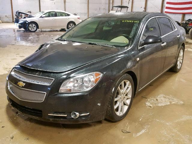 1G1ZK57738F258354 - 2008 CHEVROLET MALIBU LTZ BLACK photo 2