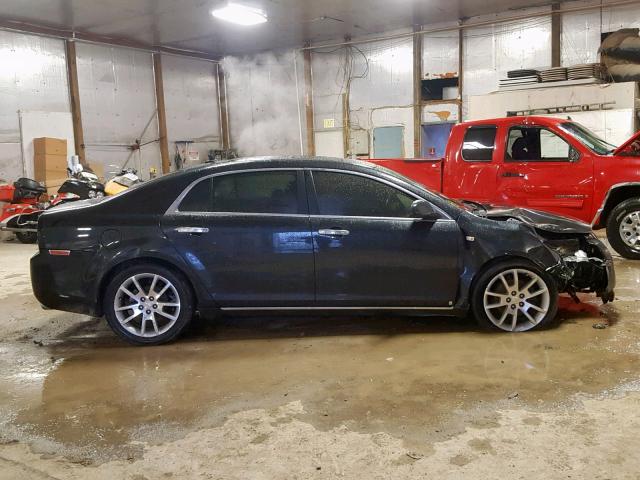 1G1ZK57738F258354 - 2008 CHEVROLET MALIBU LTZ BLACK photo 9