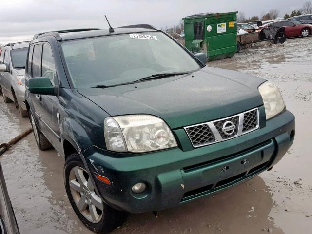 JN8BT08V86W206449 - 2006 NISSAN X-TRAIL XE GREEN photo 1