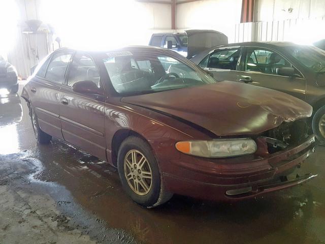 2G4WB55K921249444 - 2002 BUICK REGAL LS BURGUNDY photo 1