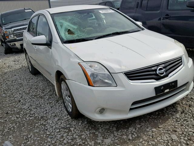 3N1AB6AP6BL695087 - 2011 NISSAN SENTRA 2.0 WHITE photo 1