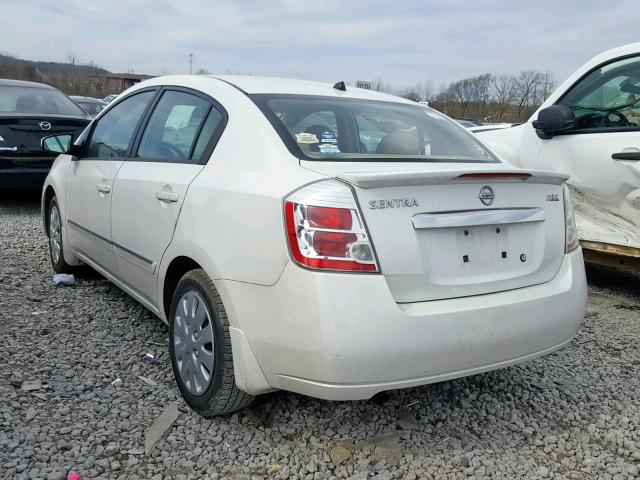 3N1AB6AP6BL695087 - 2011 NISSAN SENTRA 2.0 WHITE photo 3