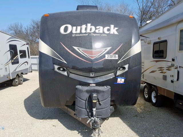 4YDT32525HB450220 - 2017 KEYSTONE OUTBACK BEIGE photo 2