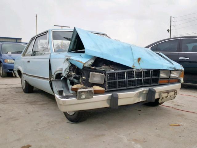 1FABP20A4CK168537 - 1982 FORD FAIRMONT BLUE photo 1