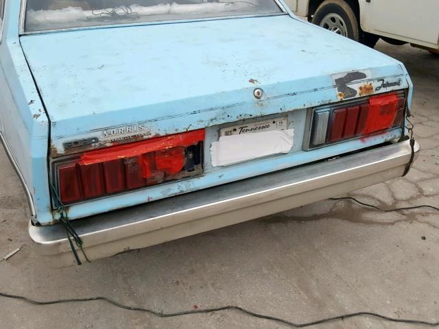 1FABP20A4CK168537 - 1982 FORD FAIRMONT BLUE photo 10