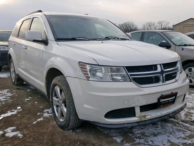 3D4PG1FG6BT501150 - 2011 DODGE JOURNEY MA WHITE photo 1