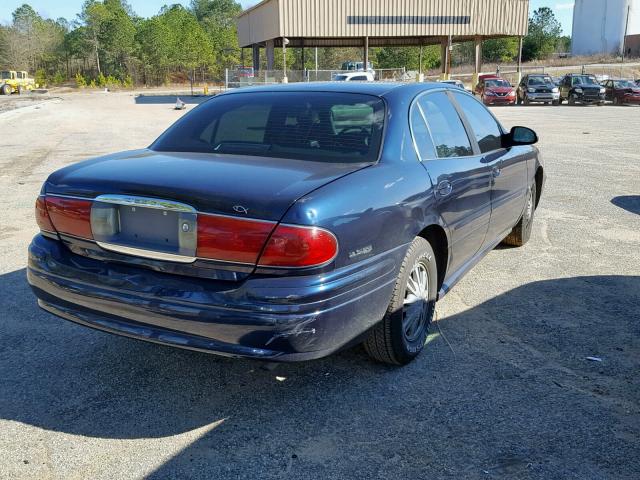 1G4HP54K52U279184 - 2002 BUICK LESABRE CU BLUE photo 4