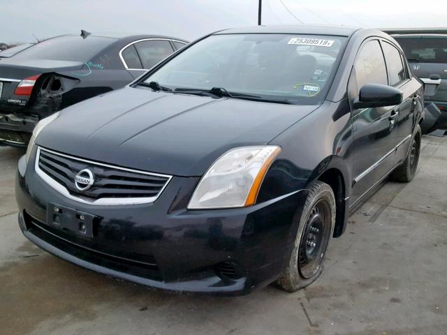 3N1AB6AP3BL607564 - 2011 NISSAN SENTRA 2.0 BLACK photo 2