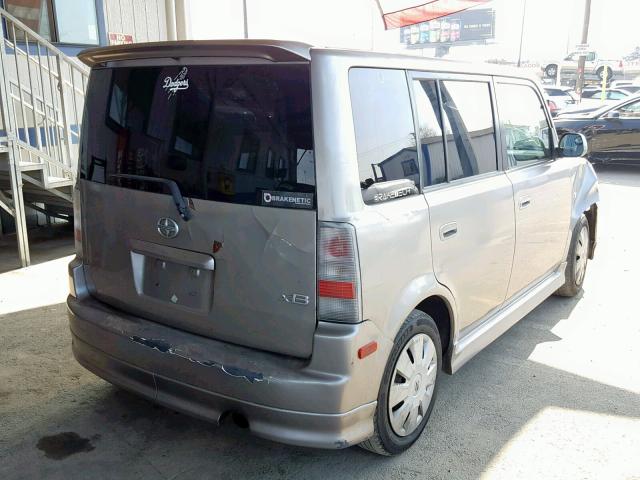 JTLKT324064076227 - 2006 TOYOTA SCION XB 金色 照片 4
