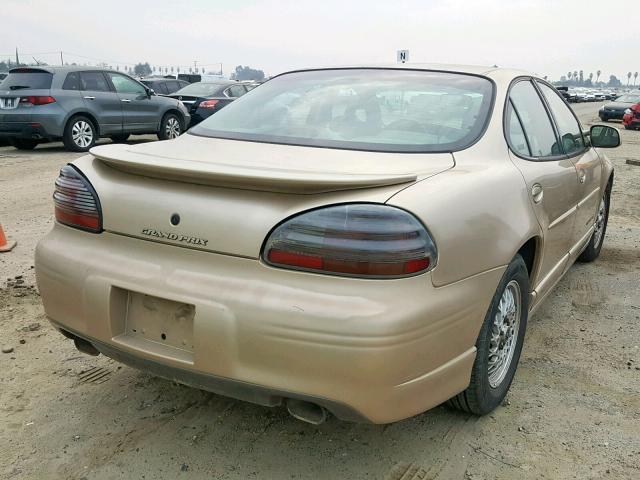 1G2WP52K3YF216889 - 2000 PONTIAC GRAND PRIX GOLD photo 4