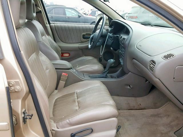 1G2WP52K3YF216889 - 2000 PONTIAC GRAND PRIX GOLD photo 5