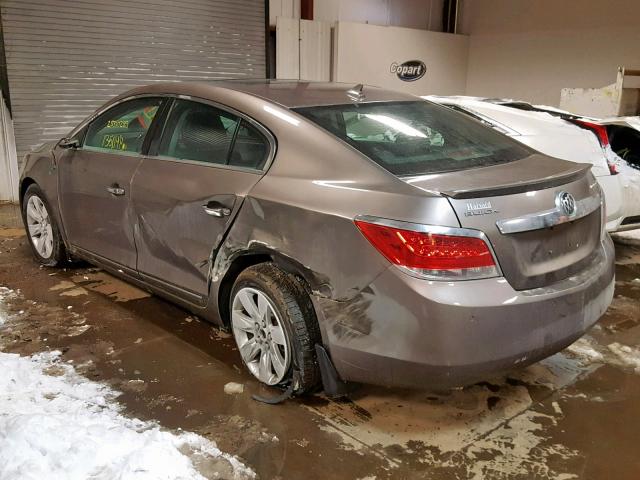 1G4GC5EG9AF256754 - 2010 BUICK LACROSSE C GOLD photo 3