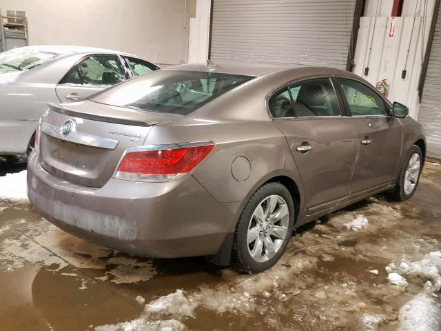 1G4GC5EG9AF256754 - 2010 BUICK LACROSSE C GOLD photo 4