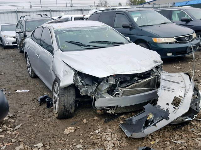 1G11H5SL2EF297318 - 2014 CHEVROLET MALIBU LTZ SILVER photo 1