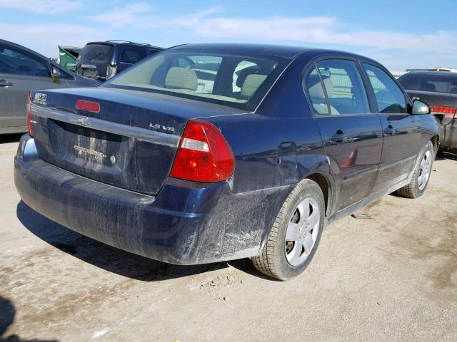 1G1ZS57N87F270352 - 2007 CHEVROLET MALIBU LS BLACK photo 4