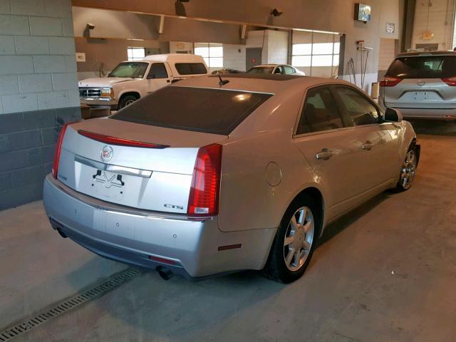 1G6DR57V780177522 - 2008 CADILLAC CTS HI FEA SILVER photo 4