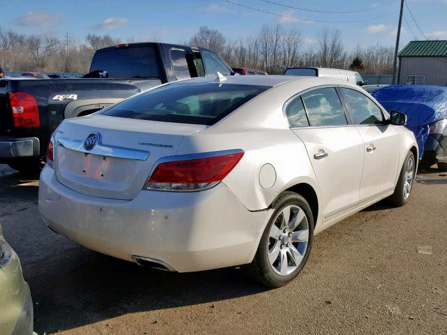 1G4GH5E36CF355596 - 2012 BUICK LACROSSE P WHITE photo 4