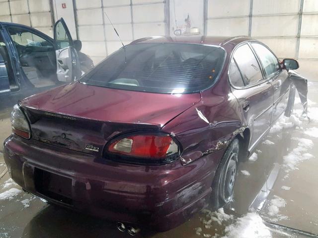 1G2WP52K72F169258 - 2002 PONTIAC GRAND PRIX PURPLE photo 4