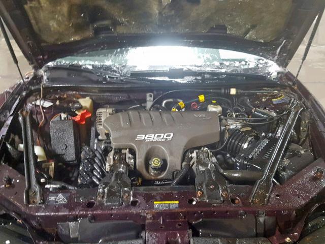 1G2WP52K72F169258 - 2002 PONTIAC GRAND PRIX PURPLE photo 7