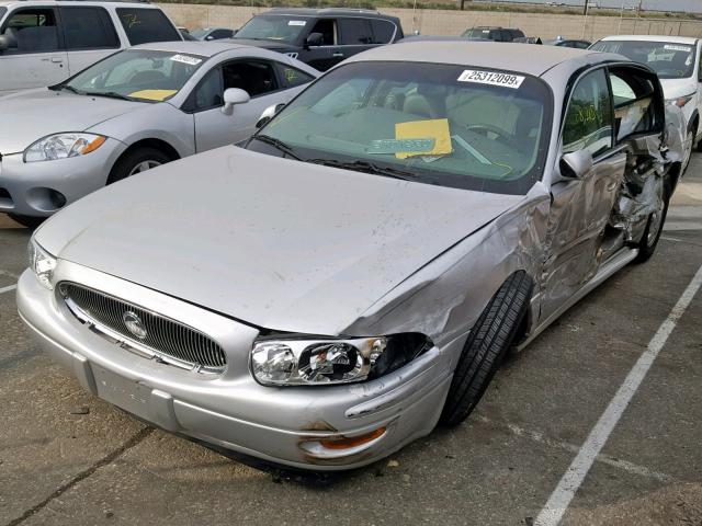 1G4HP54K4Y4152550 - 2000 BUICK LESABRE CU SILVER photo 2