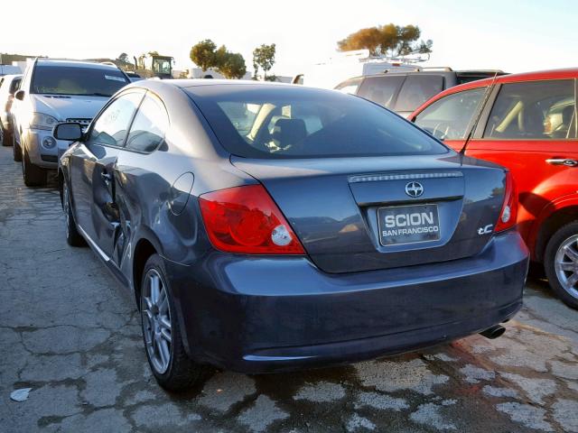 JTKDE177160115266 - 2006 TOYOTA SCION TC 灰色 照片 3