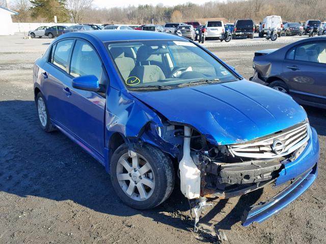 3N1AB6AP8AL721428 - 2010 NISSAN SENTRA 2.0 BLUE photo 1