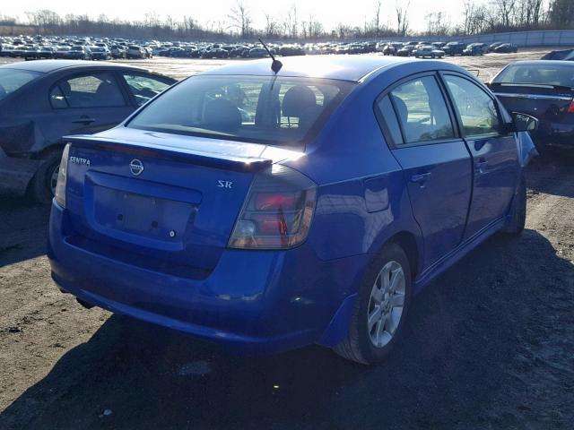 3N1AB6AP8AL721428 - 2010 NISSAN SENTRA 2.0 BLUE photo 4