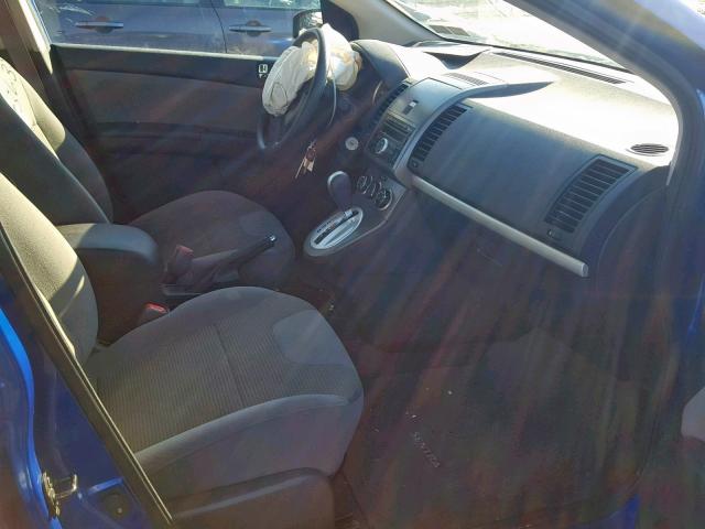 3N1AB6AP8AL721428 - 2010 NISSAN SENTRA 2.0 BLUE photo 5