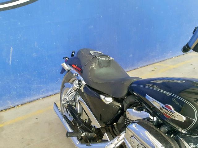 1HD1CT315DC443054 - 2013 HARLEY-DAVIDSON XL1200 C BLACK photo 6