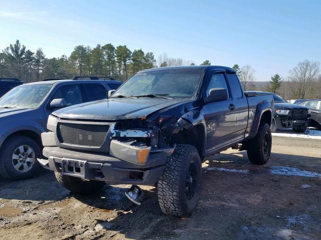 1GCDT196458118972 - 2005 CHEVROLET COLORADO BLACK photo 2