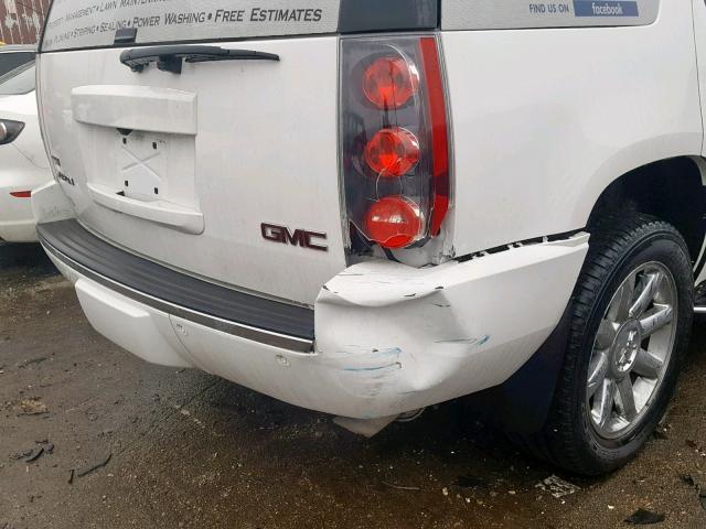 1GKS2EEF0BR248040 - 2011 GMC YUKON DENA WHITE photo 9