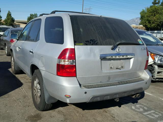 2HNYD18913H532917 - 2003 ACURA MDX TOURIN SILVER photo 3