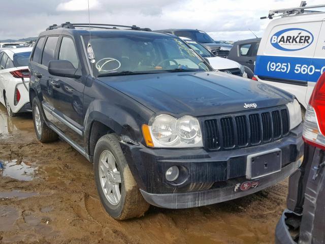 1J8GR48KX7C686826 - 2007 JEEP GRAND CHER BLACK photo 1