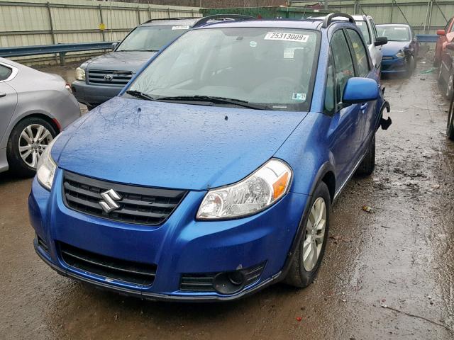 JS2YB5A36D6101443 - 2013 SUZUKI SX4 BASE BLUE photo 2