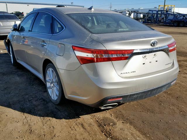 4T1BK1EB1DU028774 - 2013 TOYOTA AVALON BAS GRAY photo 3