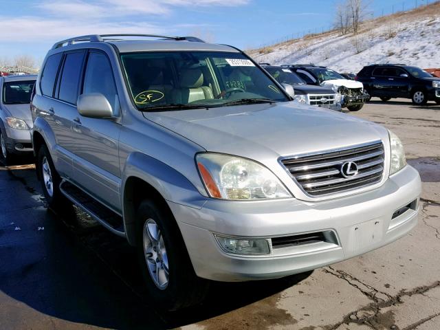 JTJBT20X050080588 - 2005 LEXUS GX 470 SILVER photo 1