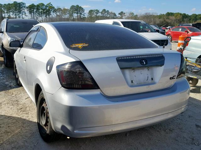 JTKDE167X80269009 - 2008 TOYOTA SCION TC SILVER photo 3