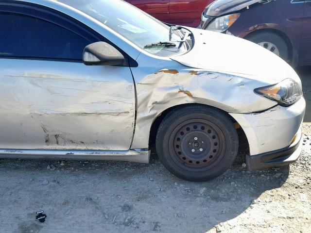 JTKDE167X80269009 - 2008 TOYOTA SCION TC SILVER photo 9