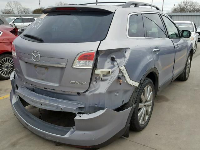 JM3TB28A780125936 - 2008 MAZDA CX-9 SILVER photo 4