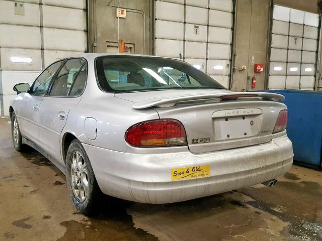 1G3WS52H02F216614 - 2002 OLDSMOBILE INTRIGUE G GRAY photo 3